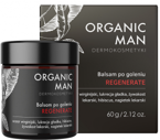Organic Life Organic Man balsam regenerujący po goleniu dla mężczyzn z hibiskusem i żywokostem, 60 g