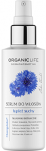 Organic Life serum do włosów o działaniu zmniejszających objawy łupieżu suchego z chabrem bławatkiem i pięciornikiem, 150 g