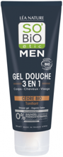 So Bio MEN żel pod prysznic i szampon do włosów dla mężczyzn 3 w 1 Cedr Atlaski, 200 ml