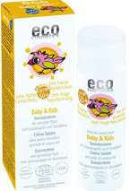 eco cosmetics Krem przeciwsłoneczny dla dzieci z filtrem mineralnym SPF 50+ 50 ml